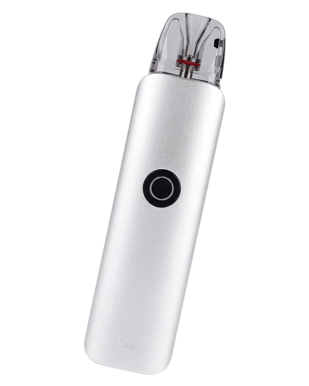 UWELL Caliburn G4 Classic, Classic Silver, three-quarter view